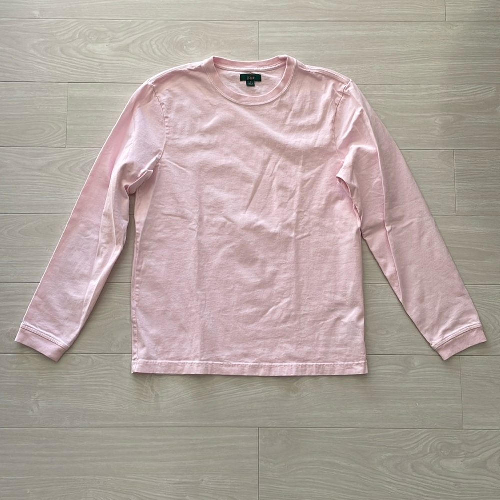 J. Crew Pink Premium Weight Cotton Jersey